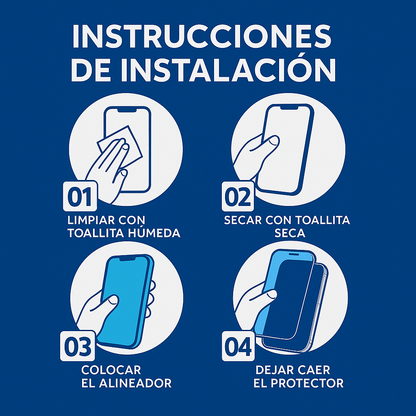 Protectores para Iphone con Alineador Incorporado  – Ahorra Comprando Más