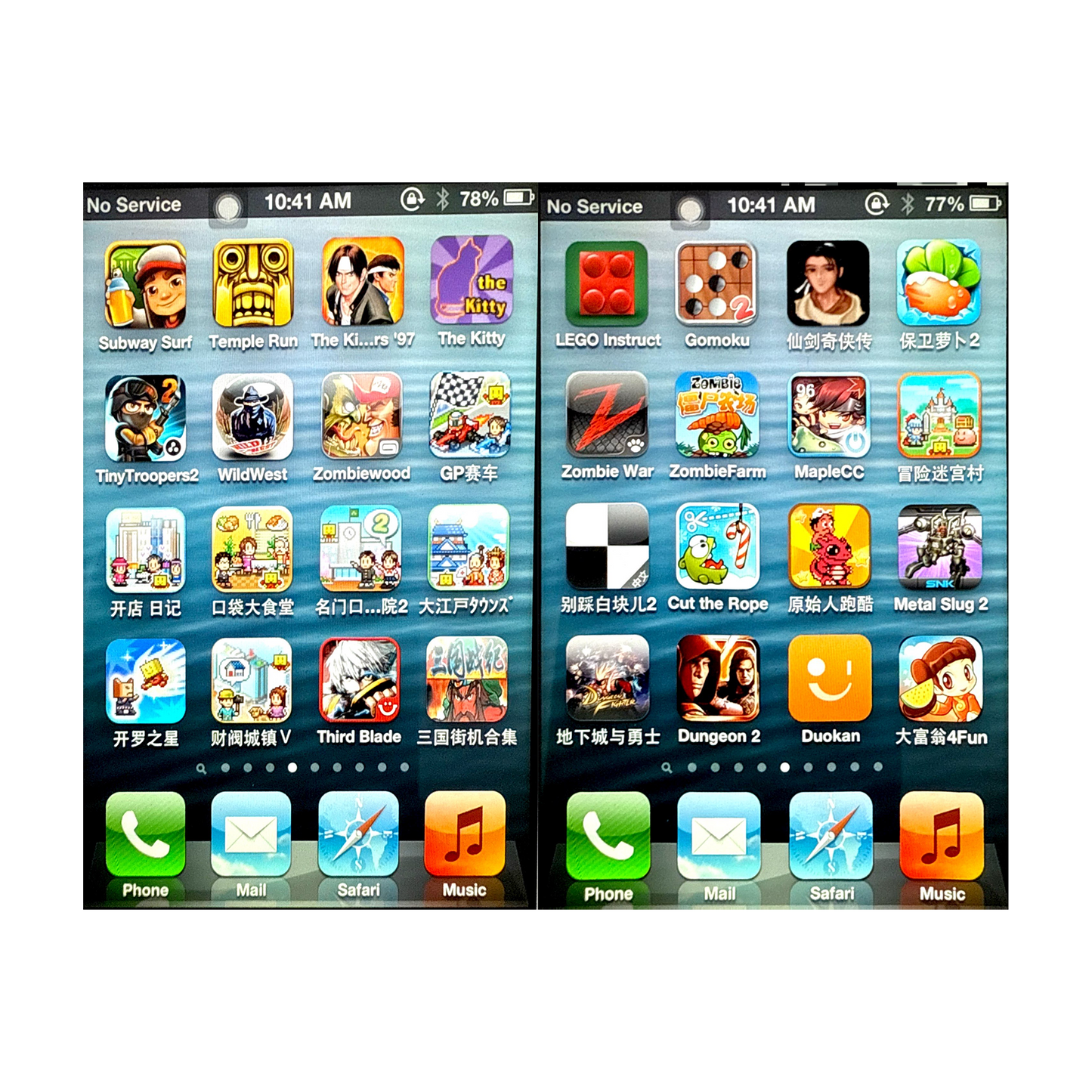iPhone 4S 16GB cargado de Juegos (+80)
